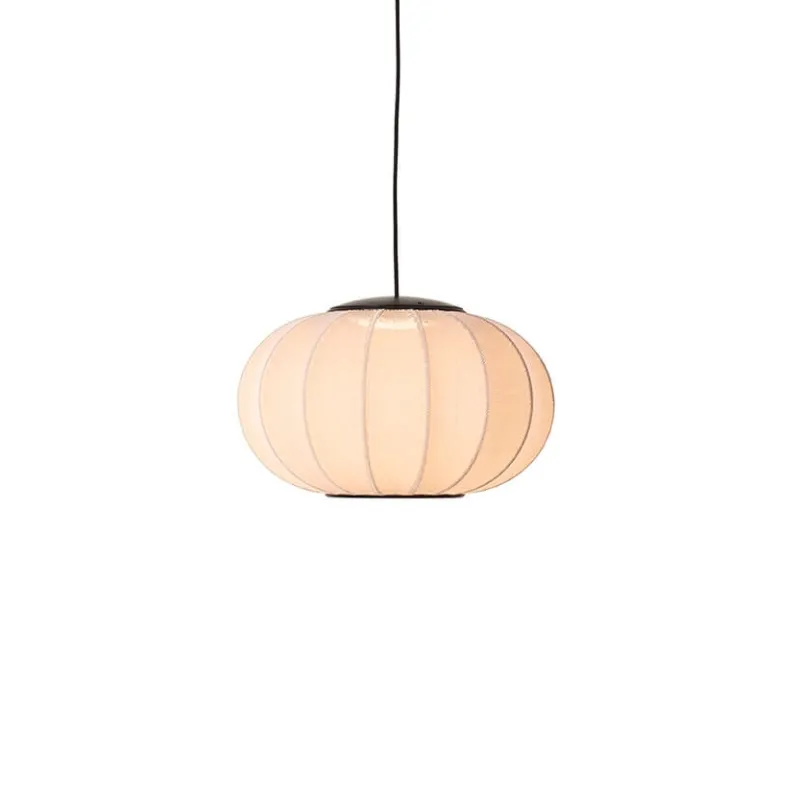 New Knit-Wit Ø45 oval pendel LED, sandstone Spisebordslamper|Hængelamper