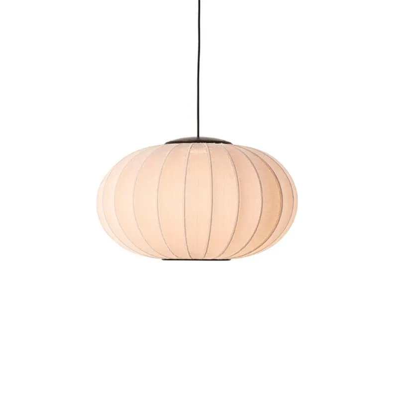 New Knit-Wit Ø57 oval pendel LED, sandstone Spisebordslamper|Hængelamper