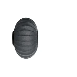 Best Knit-Wit Ø57 oval væglampe / loftlampe, sort Sorte Væglamper|Sommerhus Lamper