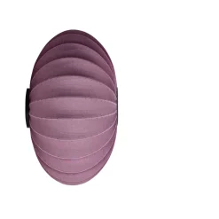 Knit-Wit Ø76 oval væglampe / loftlampe, bourgogne Sommerhus Lamper|Væglamper