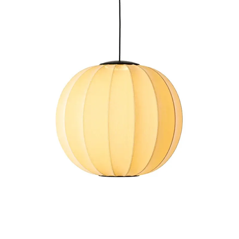 Clearance Knit-Wit Ø60 rund pendel LED, sunrise Spisebordslamper|Hængelamper