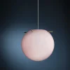 Koi pendel Ø32, rosa/messing Messinglamper|Glas Lamper