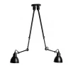 Discount No 302 Double loftlampe, sort Arbejdslys|Stue Lamper
