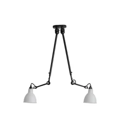 Online No 302 Double loftlampe, sort/polycarbonat Industrielle Lamper