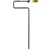 Hot No 411 gulvlampe, sort/gul Standerlamper|Industrielle Lamper