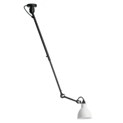 Clearance No 302 loftlampe, sort/hvid Industrielle Lamper