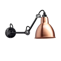 Hot No. 204 væglampe, sort/kobber Læselamper|Industrielle Lamper
