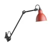 Sale No 222 væglampe, sort/rød Industrielle Lamper