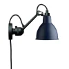 Sale No 304CA Væglampe, sort/blå Industrielle Lamper|Stue Lamper