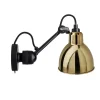 Hot No 304SW væglampe, sort/messing Messinglamper|Industrielle Lamper