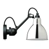Outlet No 304SW væglampe, sort/krom Krom Lamper|Industrielle Lamper