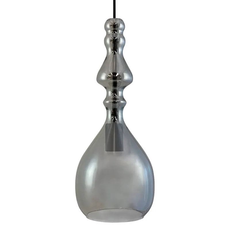 Clearance Lea pendel, smoke Glas Lamper|Pendler
