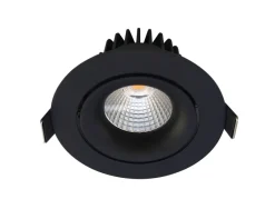 LED Downlight Tilt 10,9W, indbygning, sort Spotlampe|Indbygningsspot Direkte I Isolering