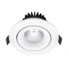 Discount LED Downlight Tilt 12,7W, indbygning, dim-to-warm, mat hvid Spotlampe|Indbygningsspot Direkte I Isolering