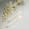 Clearance LED juletræslys, Nordic White, 2-pak, 1,3x13,8cm Led Stearinlys
