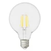 Sale LED Pære Globe 8W Ø95 Klar - E27, Klar Pærer|Led Pærer