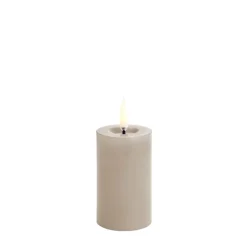 Hot LED Smeltet bloklys, Sandstone, Smooth, 5x7,5 cm Lamper Til Reol|Led Stearinlys