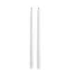 Discount LED stagelys, Nordic white, 2-pak, 2,3x32 cm Led Stearinlys