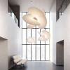 Clearance Levante Ø102 lysekrone skærm, hvid Spisebordslamper|Moderne Lysekrone