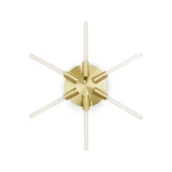 Discount Liberty Star væglampe, guld Lampe Til Trappeopgang|Væglamper