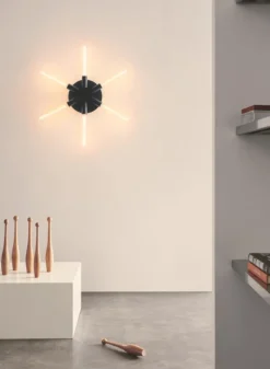 Outlet Liberty Star væglampe, sort Sorte Væglamper|Lampe Til Trappeopgang
