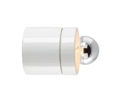 New Light On loftlampe / væglampe u/skærm, hvid Hvide Lamper|Entre Lamper