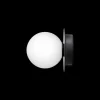 Sale Liila 1 Small væglampe / loftlampe IP44, sort/opal Sorte Væglamper|Glas Lamper