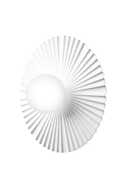 Discount Liila Muuse væglampe / loftlampe medium, hvid/opal Hvide Lamper|Stue Lamper