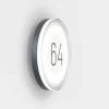 Clearance Lisc Number udendørs væglampe, antrasit Hvide Lamper|Udendørslamper