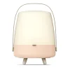 Best Lite-up Play LED lampe m/højtaler, lyserød Lamper I Træ|Transportable Lamper
