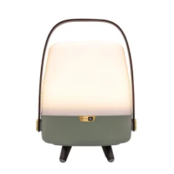 Hot Lite-up Play Mini 2.0 LED lampe m/JBL højtaler, petroleum Lamper I Træ|Transportable Lamper