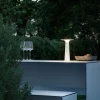 Hot Lix batterilampe / bordlampe, pearl white Hvide Lamper|Transportable Lamper