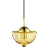 Lotus pendel, amber Glas Lamper|Lamper Til Sofabord