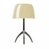 New Lumiere Grande, varm hvid/alu med dæmper Hvide Lamper|Glas Lamper