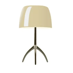 Outlet Lumiere Grande, varm hvid/pearl, on/off Hvide Lamper|Glas Lamper