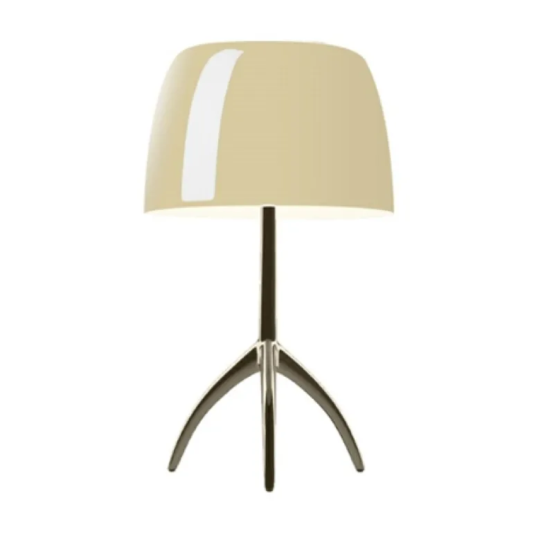 Outlet Lumiere Grande, varm hvid/pearl, on/off Hvide Lamper|Glas Lamper