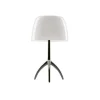 Sale Lumiere Piccola, hvid/alu med dæmper Hvide Lamper|Glas Lamper