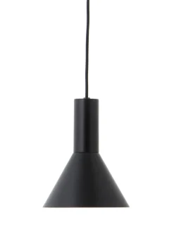 Discount Lyss pendel, mat sort Spisebordslamper|Lamper Til Sofabord