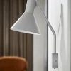 Discount LYSS væglampe, mat lysegrå Sommerhus Lamper|Væglamper