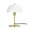 Sale Malmø bordlampe, mat hvid/messing Messinglamper|Hvide Lamper