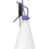 Hot Mayday gulvlampe / hængelampe, lilla Industrielle Lamper|Stue Lamper
