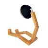 Outlet Mega Mr. Wattson gulvlampe, Fashion sort Lamper I Træ|Stue Lamper