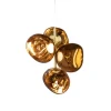 Sale Melt mini lysekrone, guld Spisebordslamper|Stue Lamper