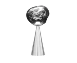 Best Melt Portable bordlampe / batterilampe, sølv Transportable Lamper|Lamper Til Reol