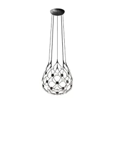 Hot Mesh pendel Ø55 / 1 m ledning, sort Pendler|Stue Lamper