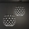 Online Mesh pendel Ø100 / 1 m ledning, sort Stue Lamper|Spisebordslamper
