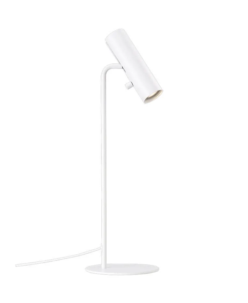 Outlet MIB 6 bordlampe, hvid Hvide Lamper|Skrivebordslamper