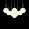 Sale Miira 13 Large pendel, grå/opal Glas Lamper|Klyngependel