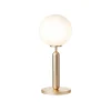 Discount Miira bordlampe, messing/opal Glas Lamper|Messinglamper