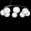 Hot Miira Circular 8, optic/mørk bronze Glas Lamper|Spisebordslamper